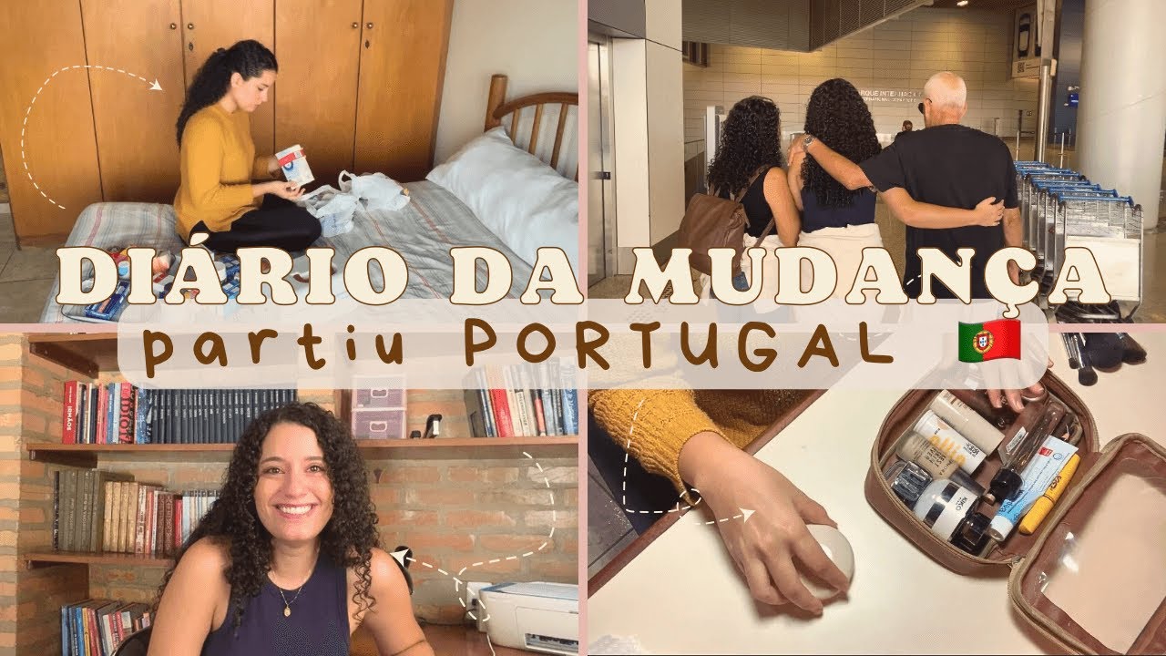 Diário da Mudança pra Portugal 🇵🇹 | Destralhe, Fazendo as Malas e Muitas Emoções