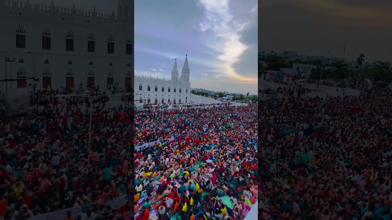 Velankanni Church Festival 2023 || #shortvideo #shorts #velankanni #velankannilive