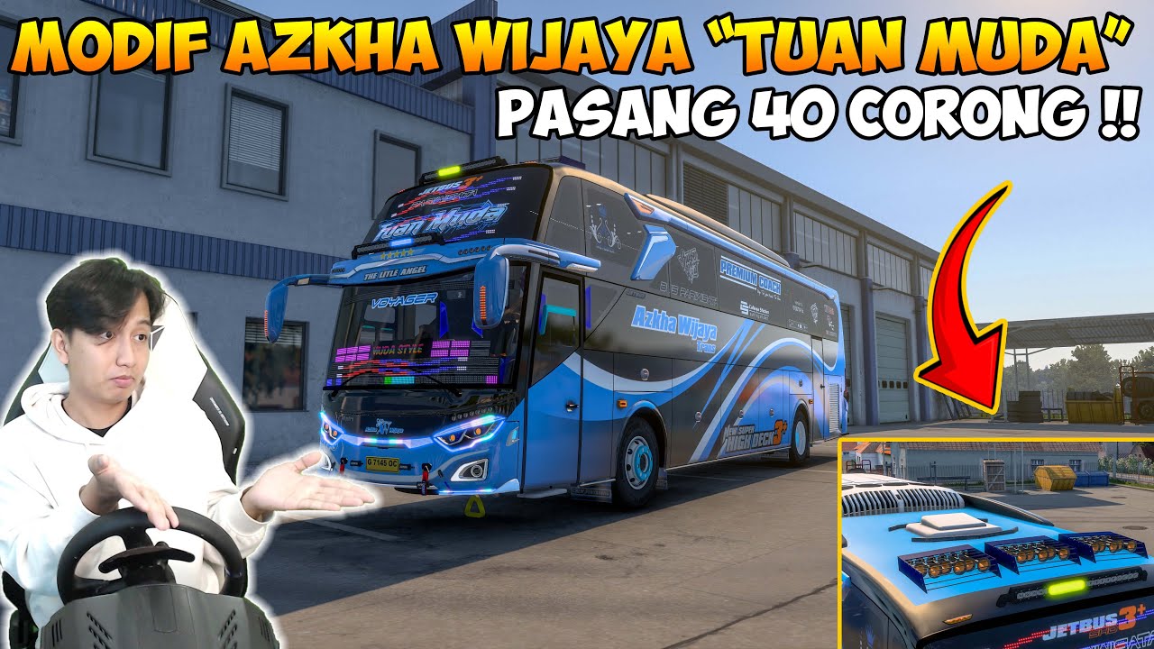 PASANG 40 CORONG WOW !! MODIF AKTOR BASURI AZKHA WIJAYA 