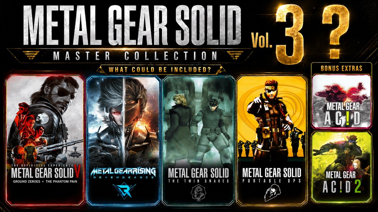 What a Potential Metal Gear Solid Master Collection Vol. 3 Could Look Like