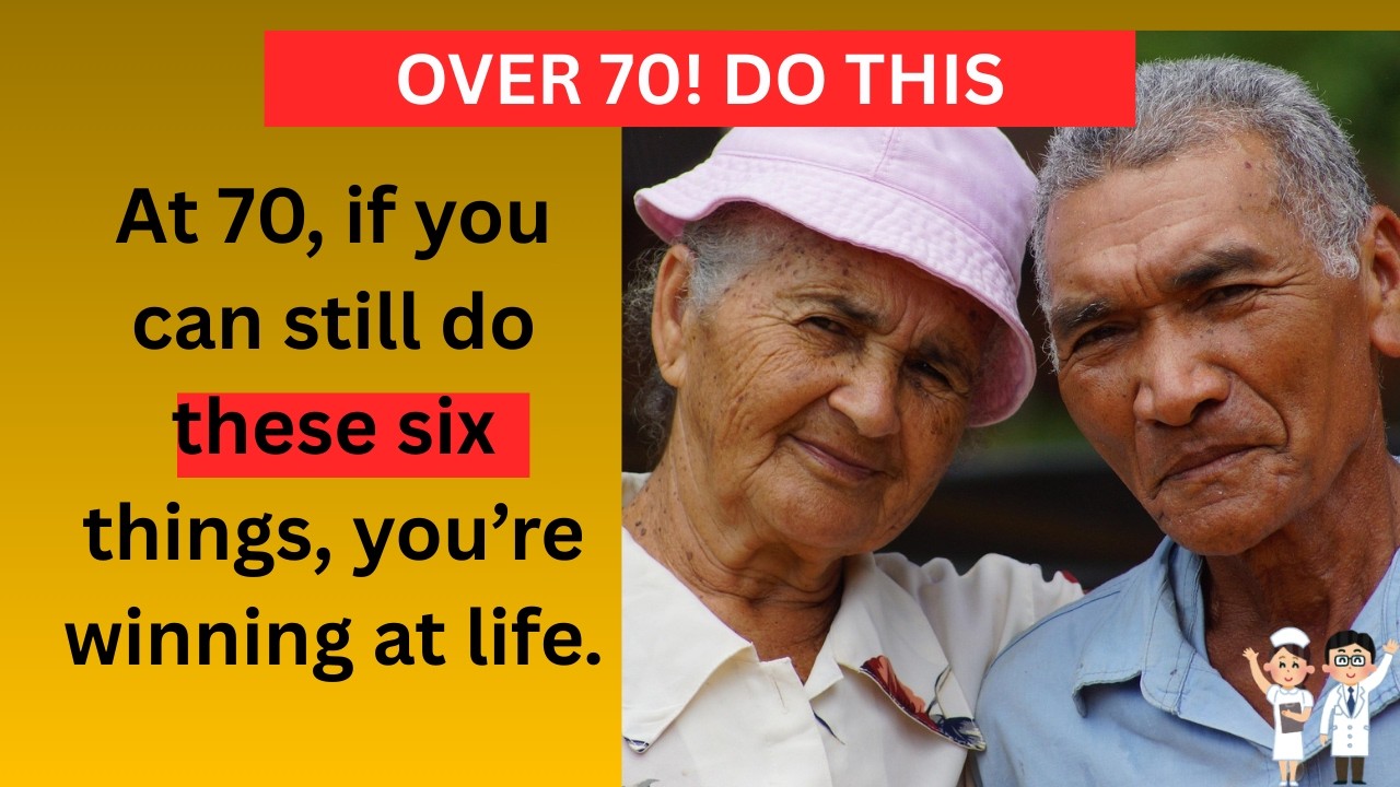 OVER 70!! If you are 70 years old and you can still do these, YOU ARE WINNING.