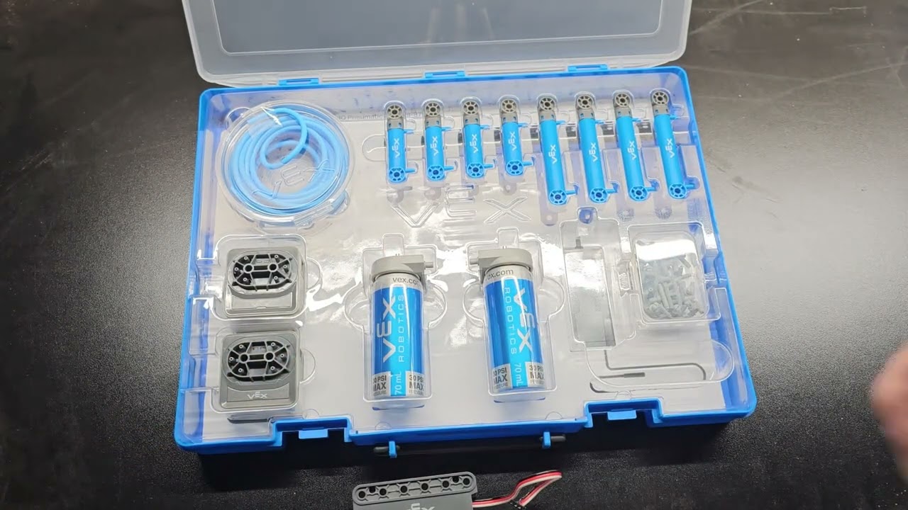 Vex IQ Pneumatics Kit unboxing