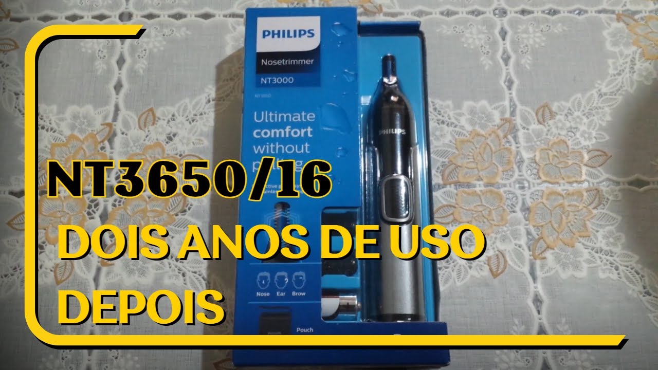 2 ANOS DE USO DEPOIS - Philips NT3650/16
