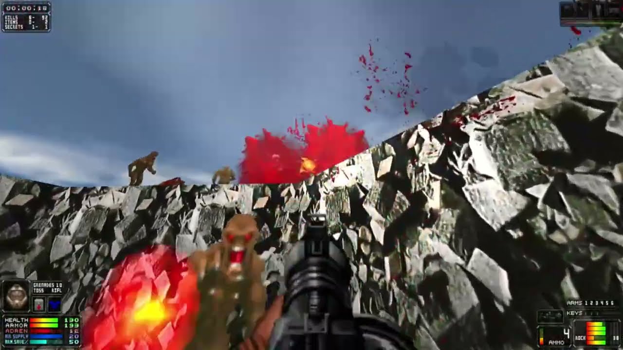 Doom 2 - Real World 2 - Map 10 - Faspons