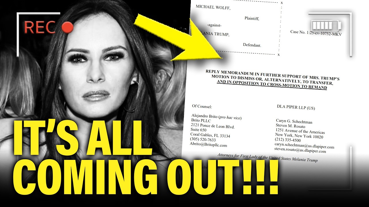 🚨Melania makes SHOCK CLAIM in Federal Court OVER EPSTEIN!!!