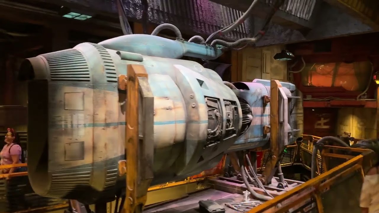 Millennium Falcon Smugglers Run Disneyland 70TH 20250901 0907 DLR 3