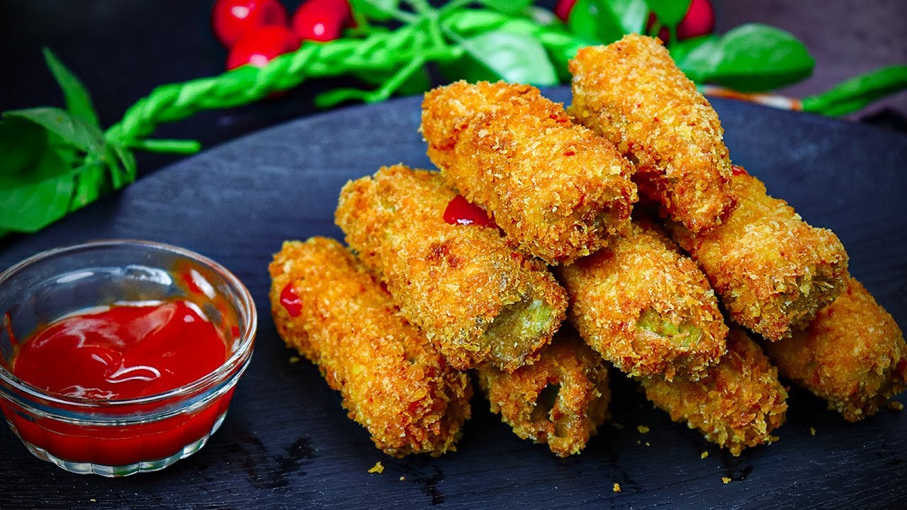 Crunchy Egg Fingers | TeaTime Snacks Egg Fries | How to make Egg Fries | Live food