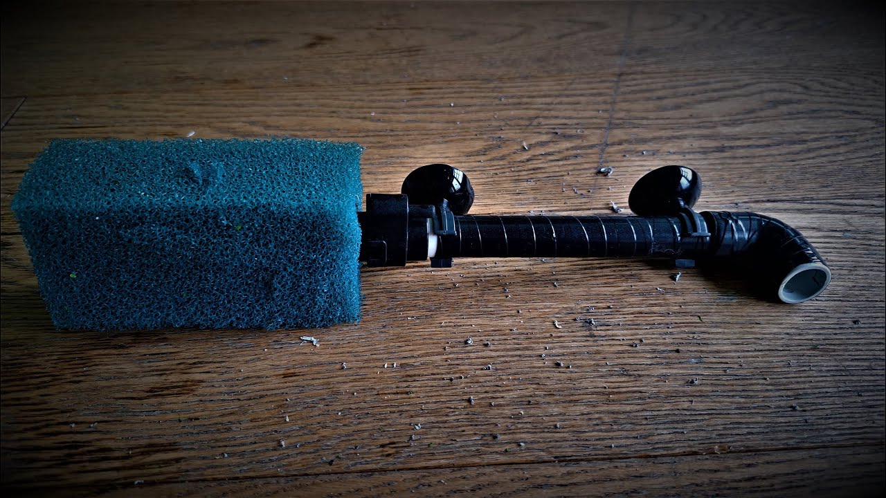 Fabrication maison d'un filtre à exhausteur pour petits aquariums