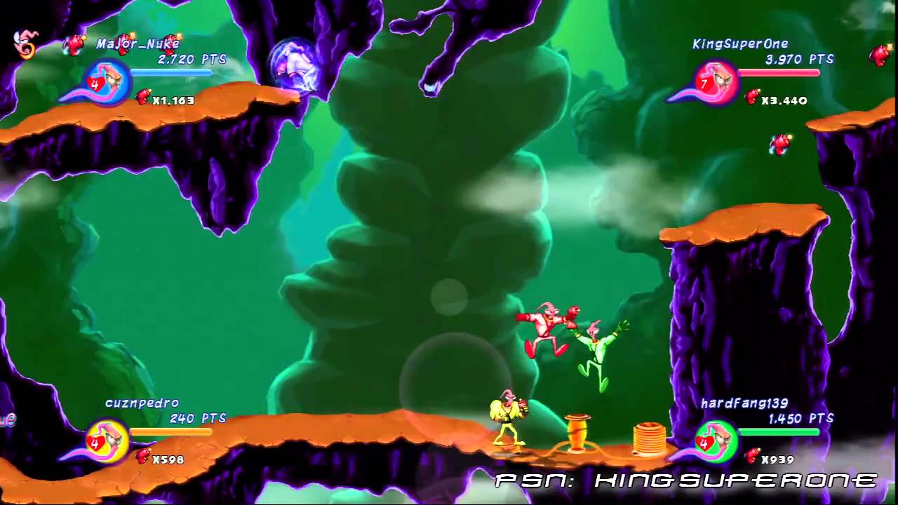 Earthworm Jim HD: Billy the Bin (Co-op)