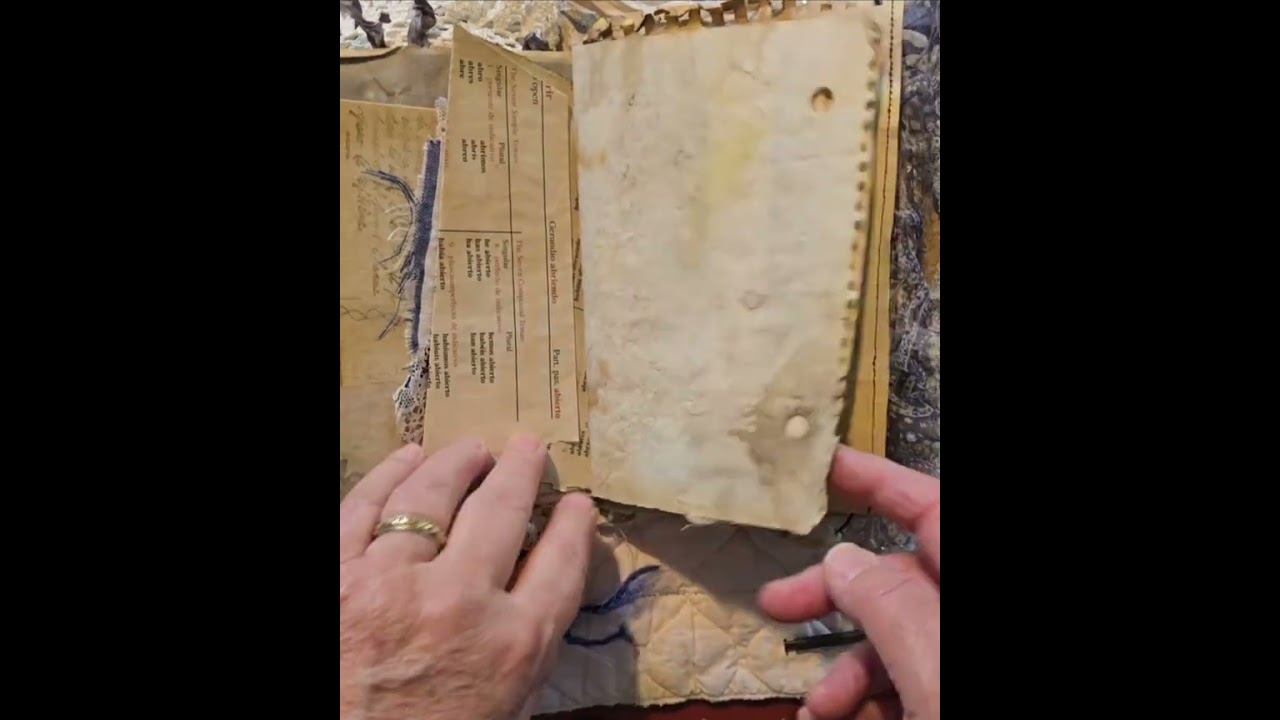 Whispers of Blue Junk Journal