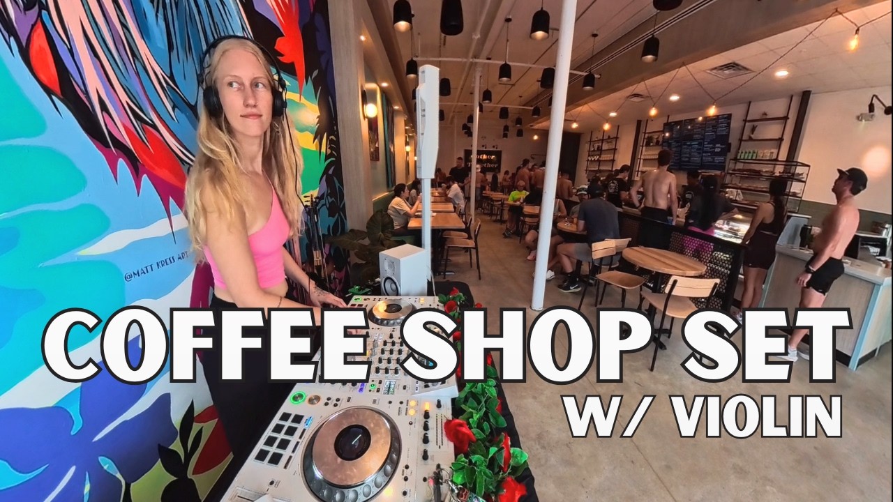 Feel Good Morning House Set | Live Violin + DJ | violuna at Southern Grounds Coffee
