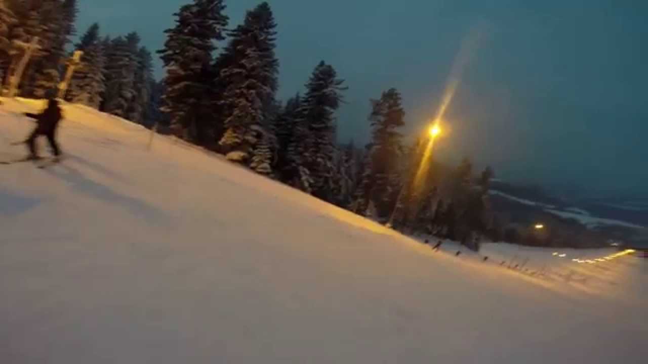 Weremień - stacja narciarska -  test kamery Go pro 3 Hero, Ski Bieszczady