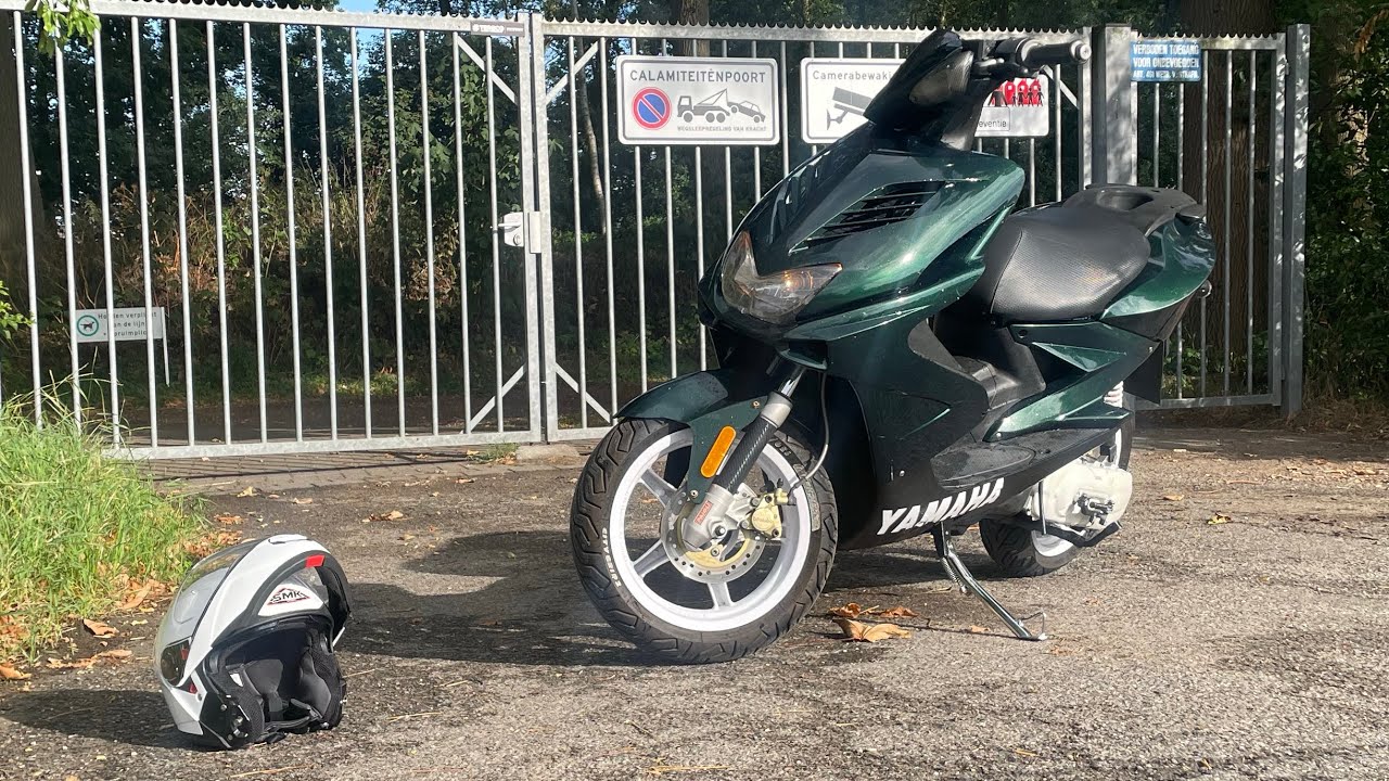 Een laatste keer met de Aerox blazen