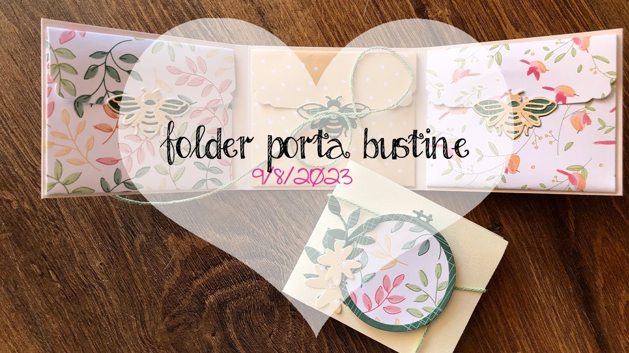 Come realizzare un folder porta bustine