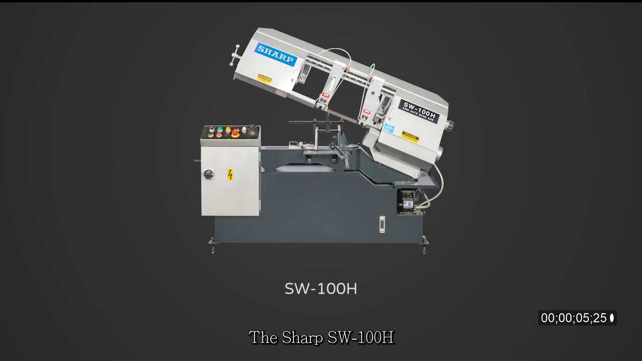 SHARP Horizontal Bandsaw Model: SW-100H