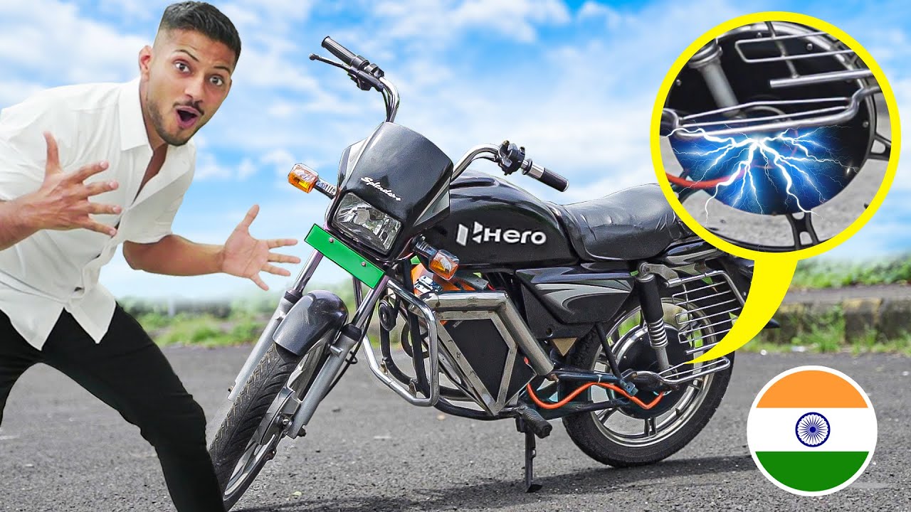 India's First Electric Splendor !