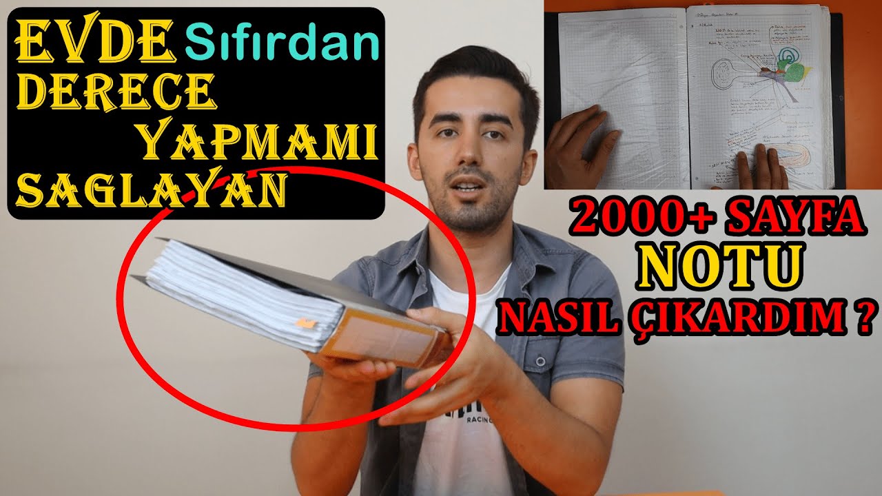 YKS Başarımın Sırrı : Rengarenk Notlarım | 2021 YKS Tayfa