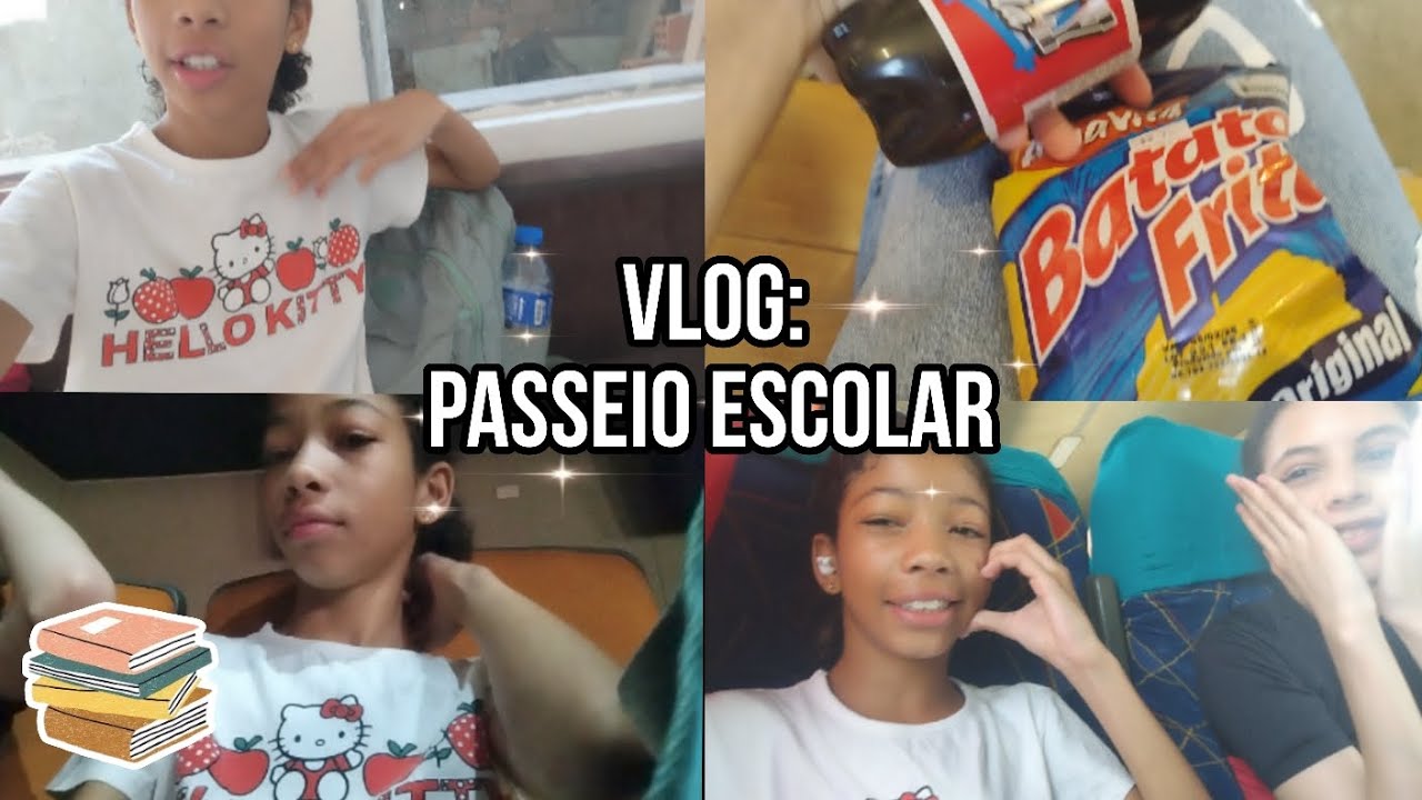 vlog:PASSEIO ESCOLAR°•★cinematoteca★•°📚🌷💕