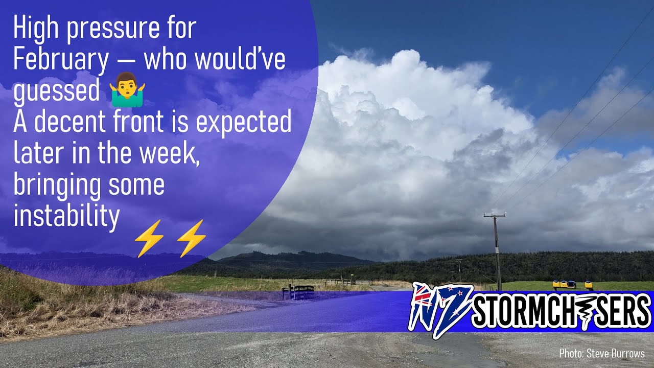 NZ Stormchasers Thunderstorm Outlook 🌩️ | February7th