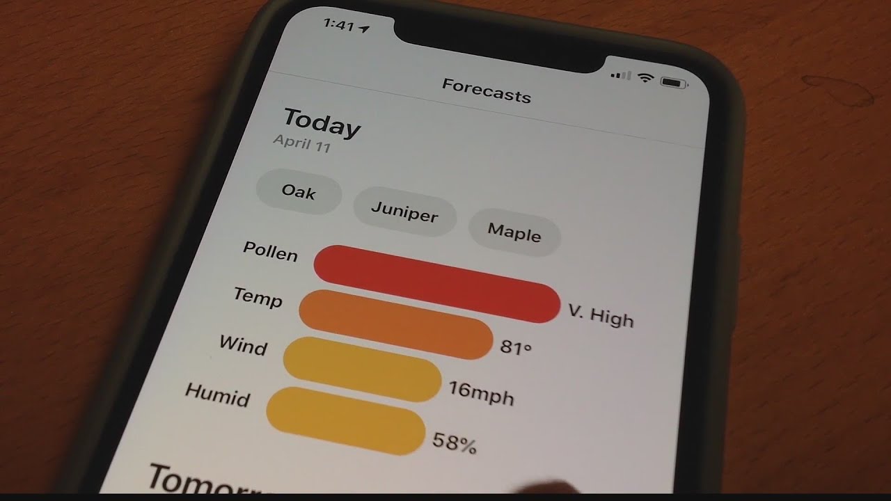 What the Tech: Allergy and pollen apps