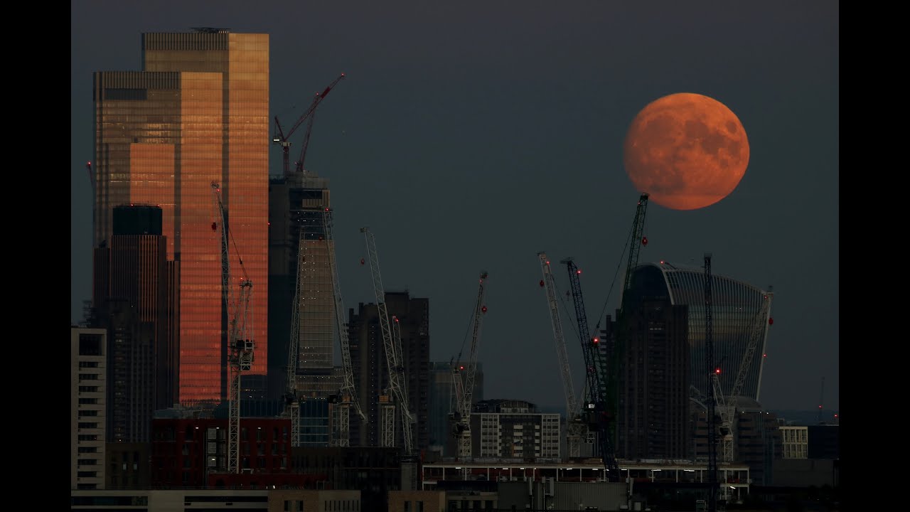 Sturgeon Moonrise   10th August 2022 - London