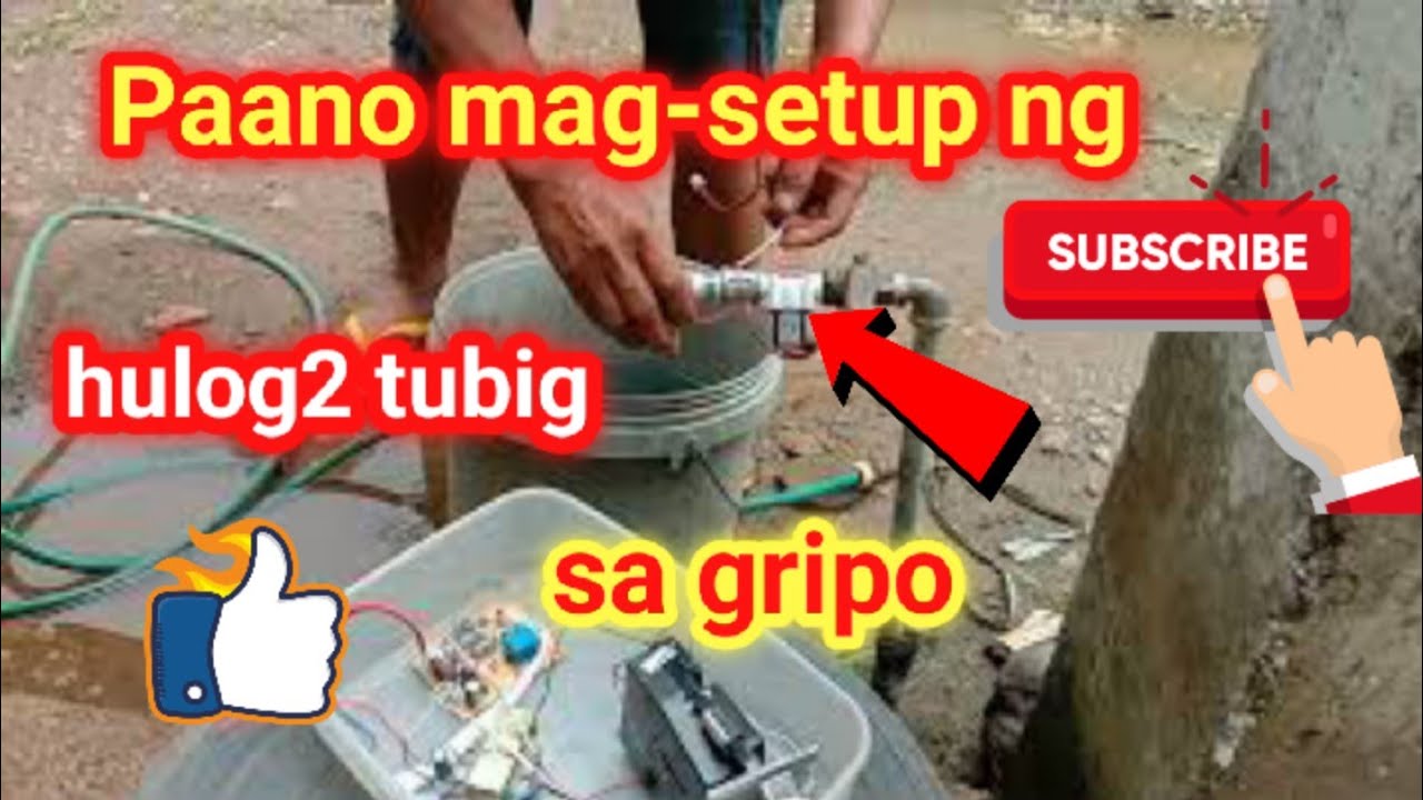 Paano mag-setup ng water vendo machine/hulog2 tubig sa gripo..