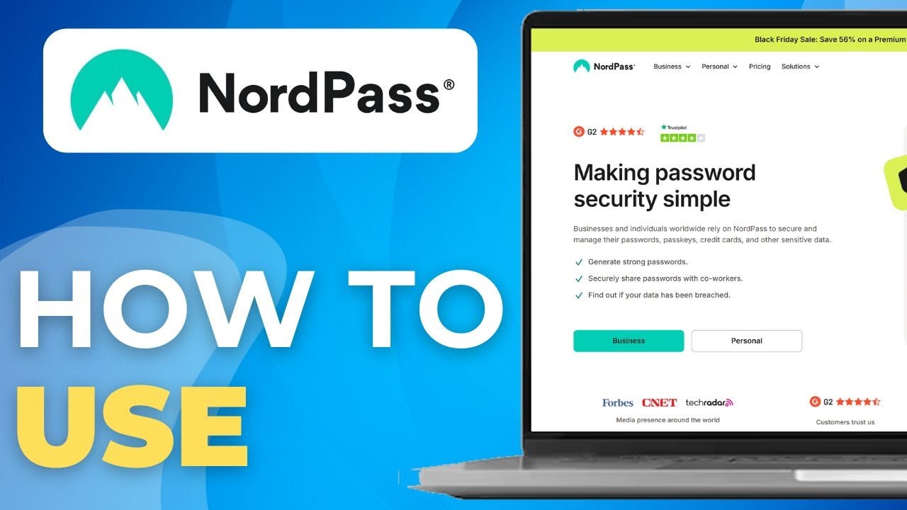 Как использовать менеджер паролей NordPass