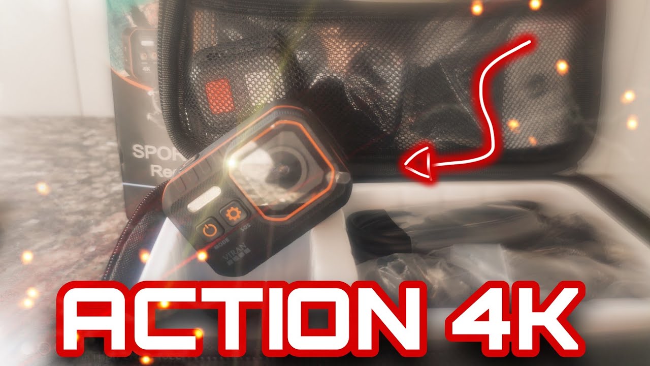Review melhor ACTION CAM 4K 2022 | SHOPEE | UMBOXING