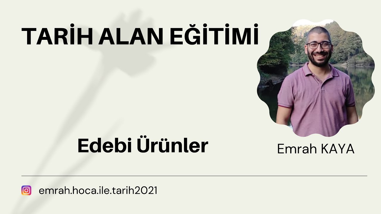 44. Tarih Öğretiminde Edebi Ürünler