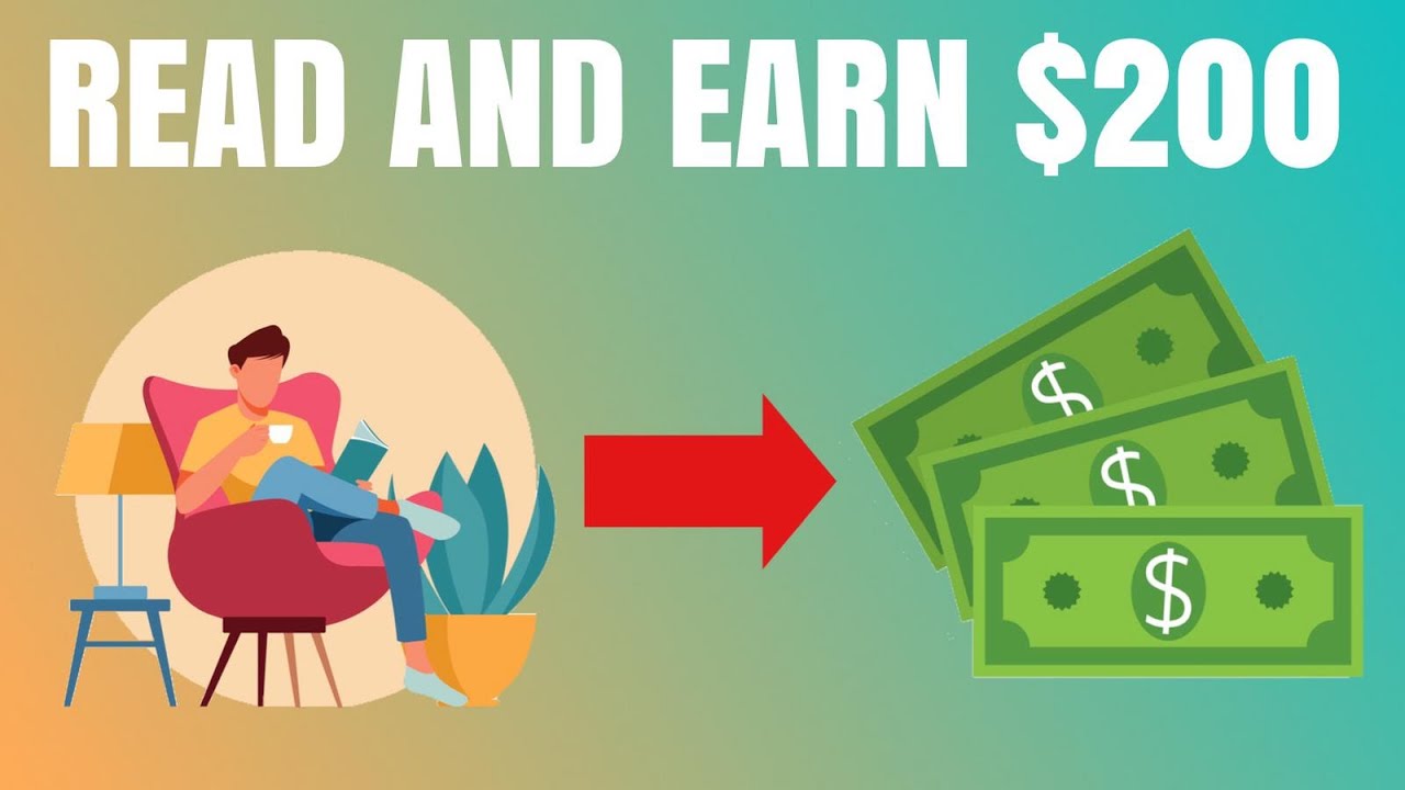 Get Paid $200 Every Day From Reading | Make Money Online