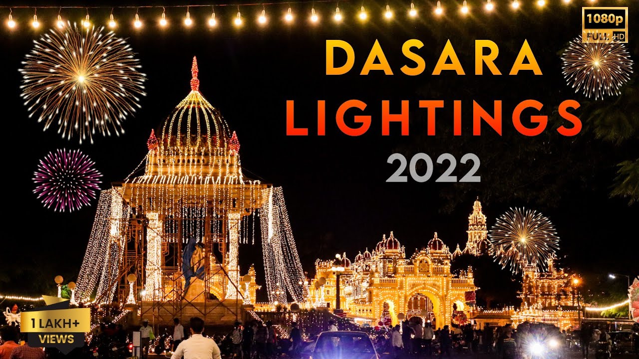 Dasara Lightings 2022 | Mysore Dasara illumination | Mysore Dasara | Mysore Tourism