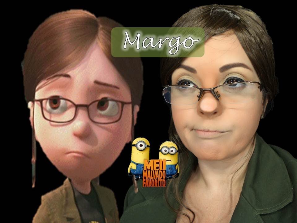 MAQUIAGEM DA MARGO DO DESENHO MEU MALVADO FAVORITO POR RENATA MONTEIRO