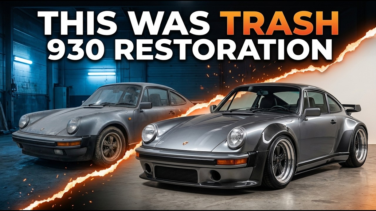This Porsche 911 (930) Was Trash… Now It’s a Widebody Beast | Full Restoration