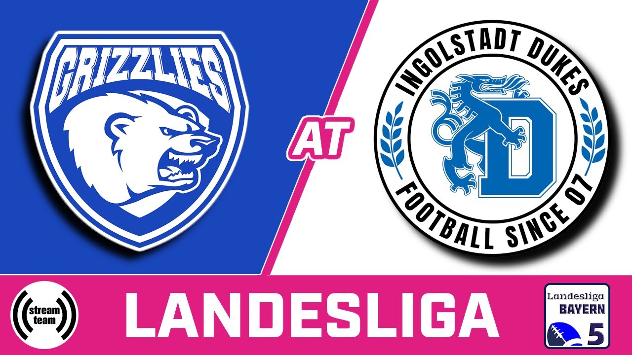 🔴🏈 GRIZZLIES at DUKES | Ansbach AT Ingolstadt | #americanfootball #landesliga #afvby