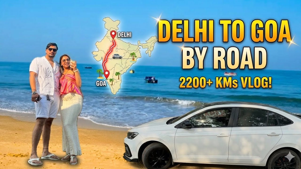Road trip Day-1| Delhi to Goa By Road | #goa #roadtrip #travel #desibalak