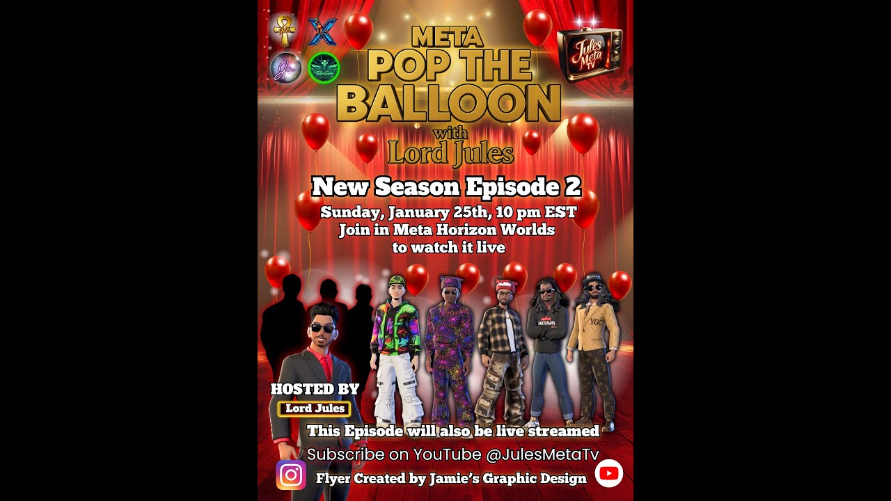 Ep 2 Meta Pop The Balloon Stream (Behind The Scenes)