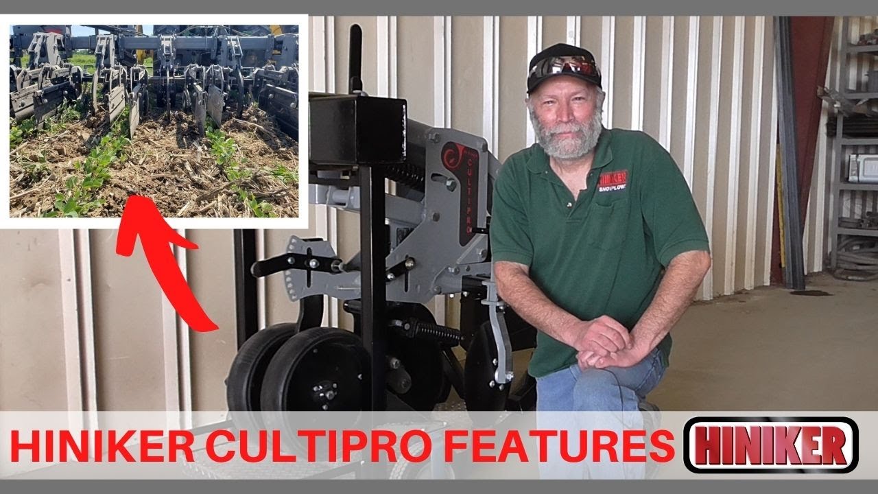 Hiniker Cultipro Features | Cultivator No Wrench Adjustments and Configurations | Unit Explanation