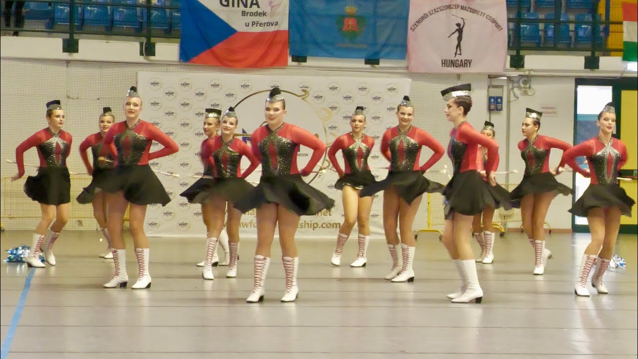Majorettes* -defile baton -XX European Majorette Championship MWF Monza 2025