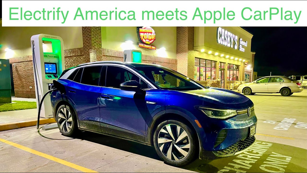 How to Use Electrify America with Apple CarPlay!