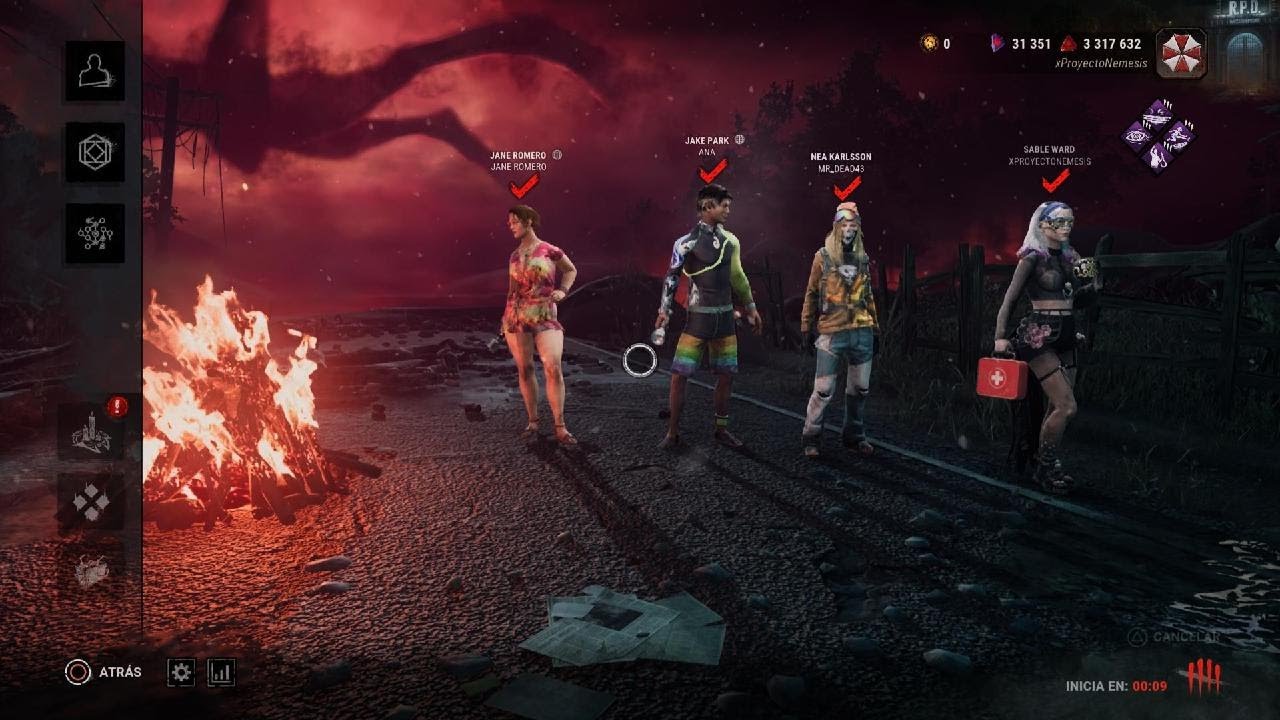 Partida con un amigo Dead by Daylight