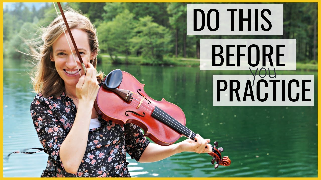 The Most Effective Warm Up for Beginner Violinists / COMPLETE Practice Routine for Beginners