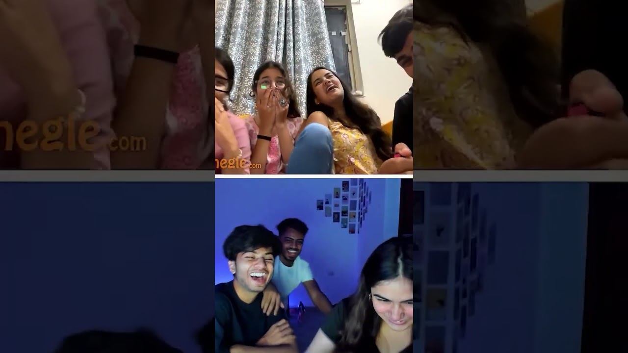 Wait for End😍😂#funnyomegle #omegle #shorts #funnyomegle #itskunalreactions