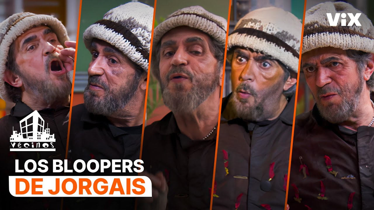 Los Bloopers de Jorgais en Vecinos | Vecinos 20 Años de Risas e Historias | ViX