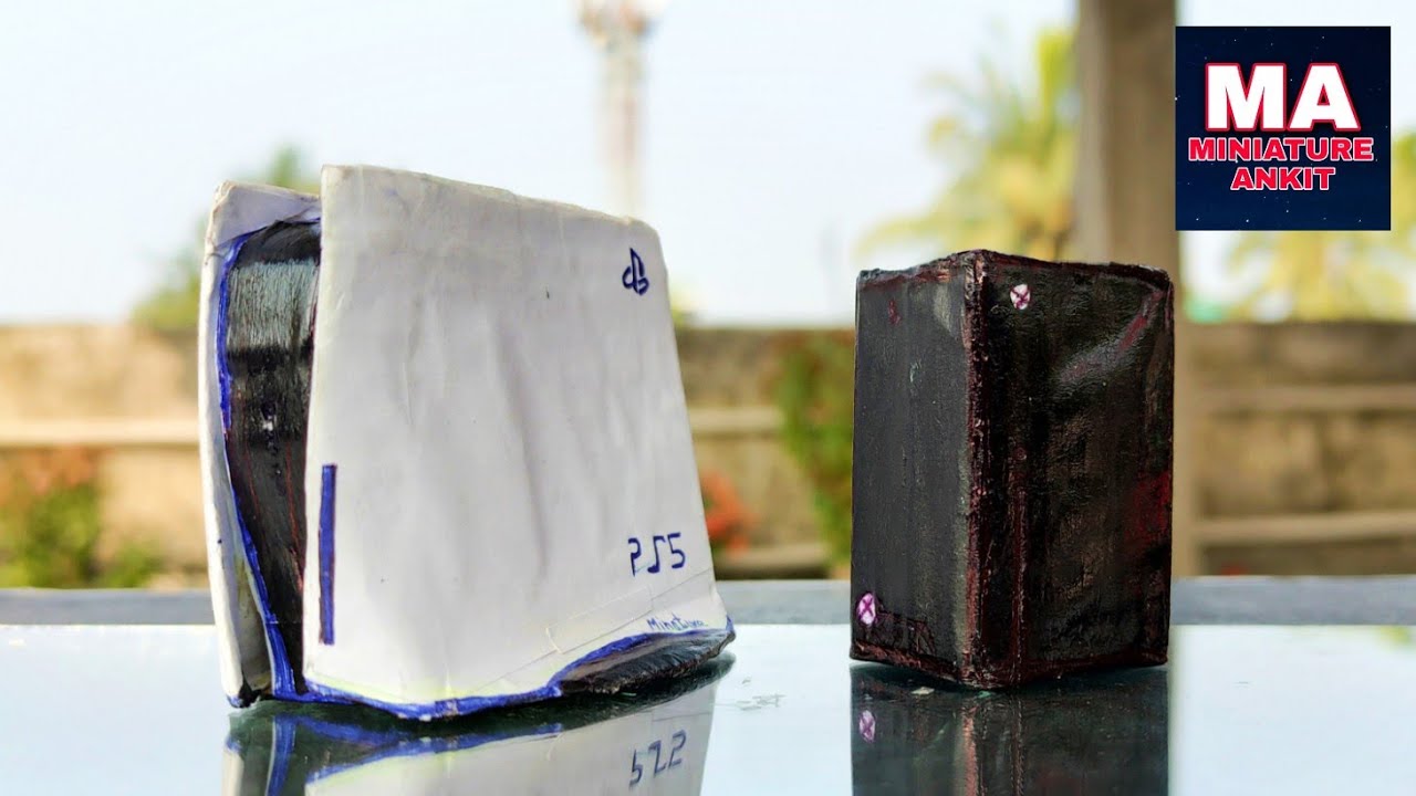 Making Miniature Xbox Series X Using Cardboard And Paper | Miniature Model Xbox Series X Tutorial