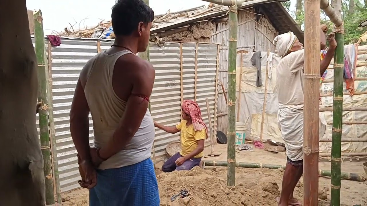 आज मंडप तैयार हो रहा है 🥺🙏#mandaptaiyar #karnewalablog#viral #trending #blog#aa23announcementvideo 