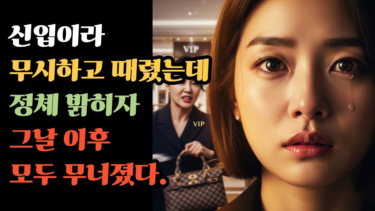 [시니어사연] 무시받던 신입사원의 정체가 회장 손녀였을 때 벌어진 일     # 노후사연 #중년사연 #인생사연 #삶의이야기 #인생이야기 #구겨진 시간