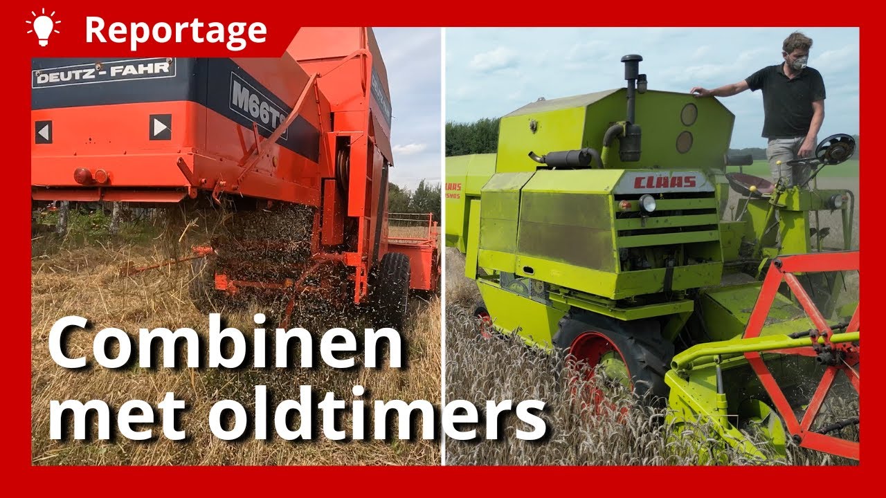 Oude tijden herleven met oldtimer combines