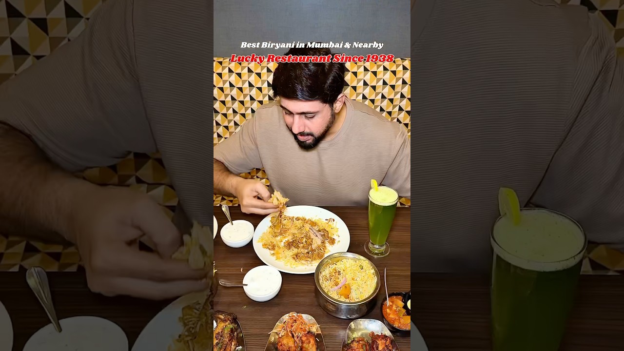 Best Biryani in Mumbai only at Lucky Restaurant since 1938 | Bandra, Oshiwara, Chembur & Thane