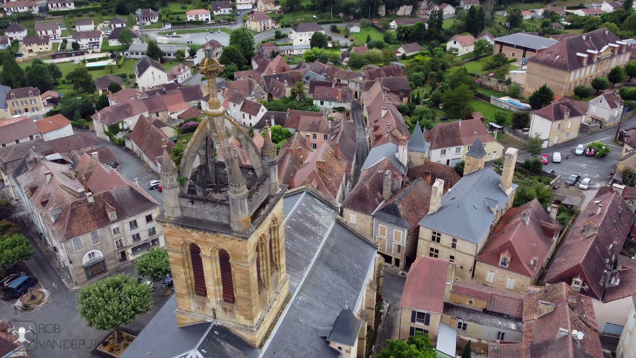 4K | Frankrijk Périgueux | juli 2021 | DJI Mini 2 drone