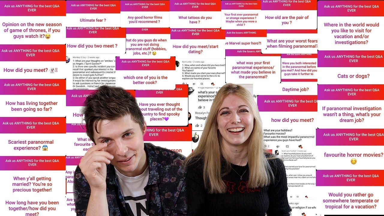 How we met, living together & paranormal experiences // Q&A
